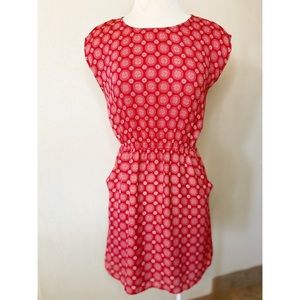 Short sleeve flowy dress
